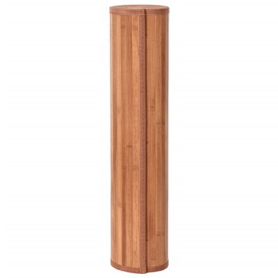 vidaXL Matta rektangulär brun 60x500 cm bambu