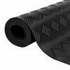 vidaXL Golvmatta Svart 1,5 x 2 m Gummi