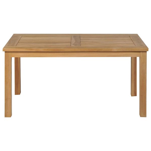 vidaXL Soffbord teak 90x50x45 cm