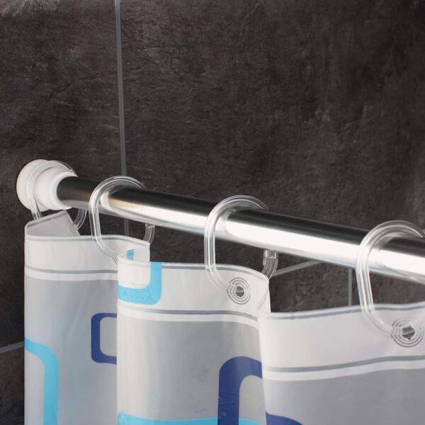 RIDDER Duschdraperi Vinyl svart