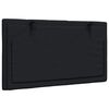 vidaXL Headboard Cushion "Hanko" Black 90 cm Fabric