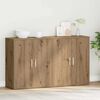 vidaXL Sideboard 2 pcs Artisan Ek 60 x 31 x 70 cm Konstruerat trä