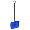 vidaXL Sn&ouml;spade bl&aring; 147 cm metall