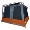 vidaXL Innert&auml;lt med tak Gr&aring; och orange 291 x 291 x 240 cm taffeta