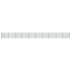 vidaXL St&auml;ngsel med stolpsko gr&ouml;n 1,4x25 m