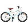 vidaXL Barncykel 20 Tum f&ouml;r 6-11 &aring;r gamla Ljusbl&aring;