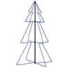 vidaXL Ljuskon f&ouml;r julgran 160 LED inne/ute 78x120 cm