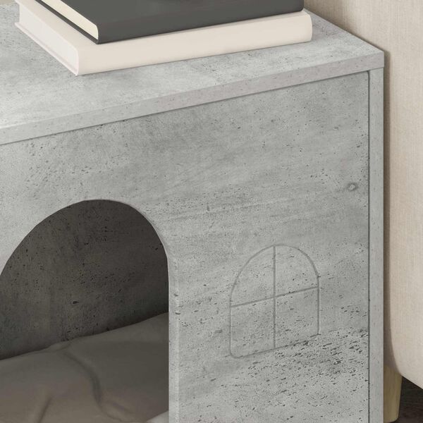 vidaXL Katt hus Betong 51 x 30 x 52 cm Konstruerat tr&auml;