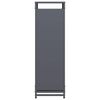 vidaXL Vedst&auml;ll antracit 90x28x90 cm kallvalsat st&aring;l