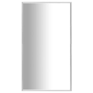 vidaXL V&auml;ggspegel 80x60 cm silver