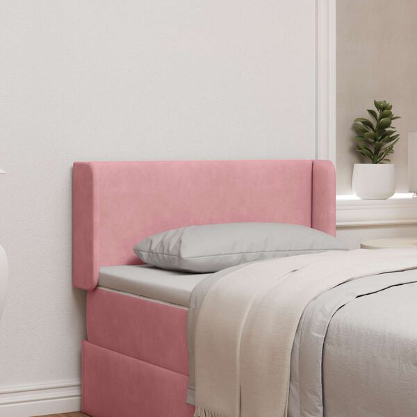 vidaXL S&auml;nggavel &Ouml;ra Rosa 40,5 x 40,5 x 4 cm Sammet