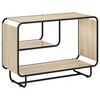 vidaXL Sideboard Sonoma-ek 93.5 x 37.5 x 64.5 cm Konstruerat tr&auml;
