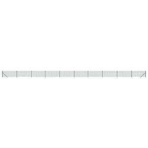 vidaXL St&auml;ngsel med stolpsko gr&ouml;n 0,8x25 m