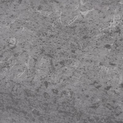 vidaXL Ej självhäftande PVC-golvplankor 5,26 m² 2 mm cementbrun