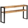vidaXL Avlastningsbord 150x30x75 cm grovt mangotr&auml;