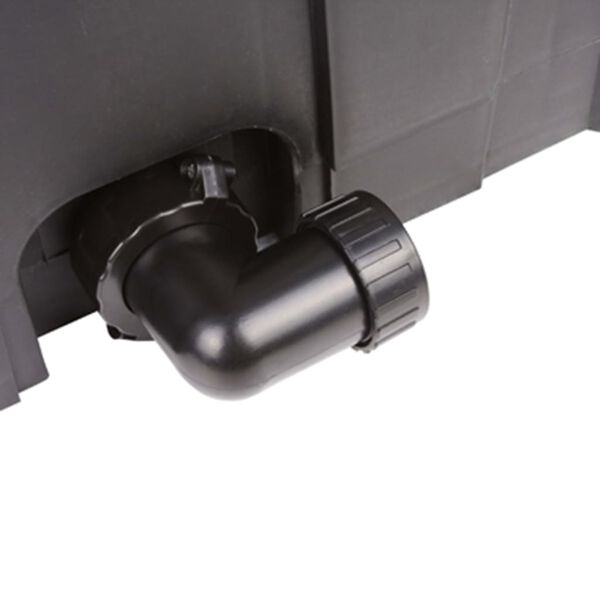 vidaXL Dammfilter biologiskt 8000 L/tim