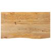 vidaXL Bordsskiva 120x60x3,8 cm levande kant massivt mangotr&auml;