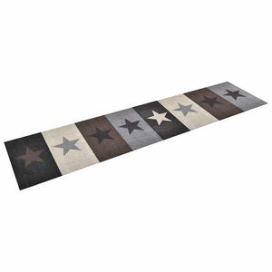 vidaXL K&ouml;ksmatta maskintv&auml;ttbar stj&auml;rnor 60x300 cm
