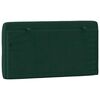 vidaXL Headboard Cushion Dark Green 100 cm Velvet