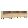 vidaXL Tv-b&auml;nk sonoma-ek 150x30x44,5 cm konstruerat tr&auml;