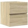 vidaXL Tv&auml;ttst&auml;llssk&aring;p sonoma-ek 41x38,5x45 cm konstruerat tr&auml;