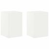 vidaXL V&auml;xtst&auml;ll 2 pcs Vit 40 x 40 x 60 cm St&aring;l