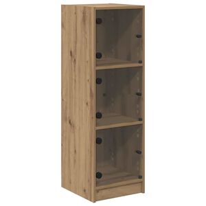 vidaXL Sk&aring;p Artisan Ek 35 x 37 x 109 cm Konstruerat tr&auml;