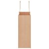 vidaXL Pappersp&aring;sar 250 st med handtag brun 18x8x22 cm