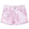 Barnshorts rosa 128