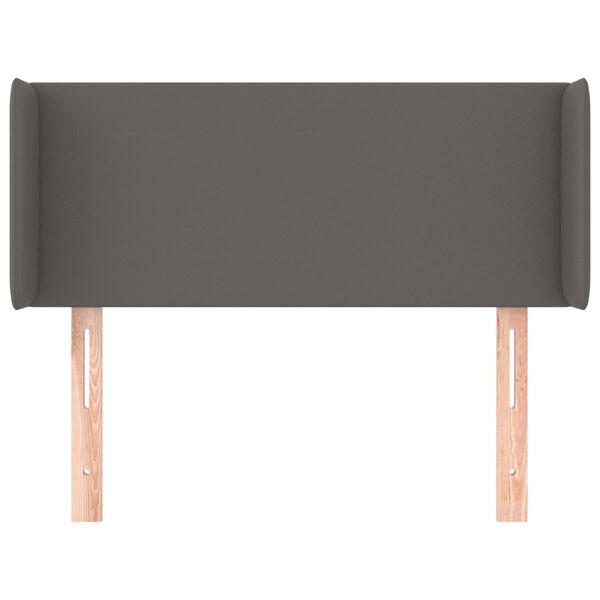 vidaXL S&auml;nggavel med kanter rosa 93x16x78/88 cm konstl&auml;der