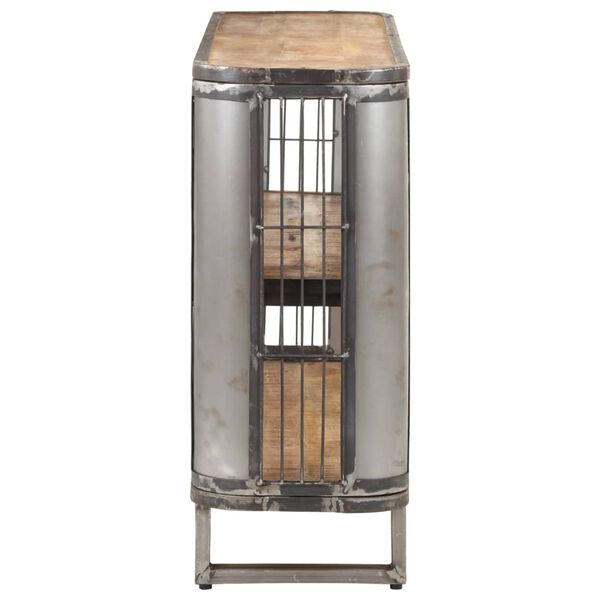 vidaXL Sk&auml;nk 120x30x73 cm massivt mangotr&auml;