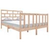 vidaXL S&auml;ngram massiv furu 140x190 cm