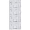 vidaXL Rullgardin f&ouml;r dusch 100x240 cm fyrkant