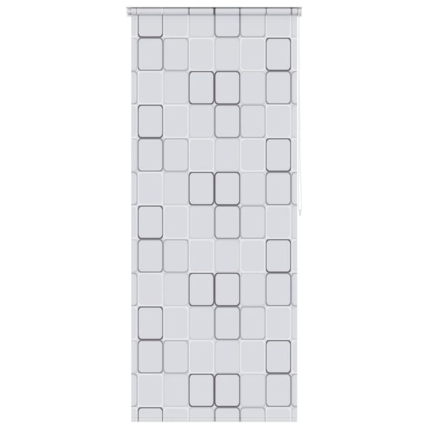 vidaXL Rullgardin f&ouml;r dusch 100x240 cm fyrkant