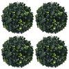 vidaXL Konstgjorda buxbombollar 4 st 12 cm