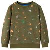 vidaXL Barntr&ouml;ja khaki 140