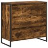 vidaXL Sideboard R&ouml;kt ek 79 x 36 x 75.5 cm Konstruerat tr&auml;