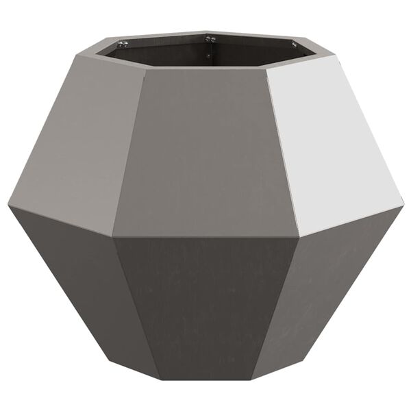 vidaXL Planteringsk&auml;rl Rostig 50 x 50 x 40 cm V&auml;derbest&auml;ndig st&aring;l