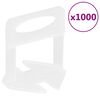 vidaXL Niv&aring;distanser 1000 st 3 mm