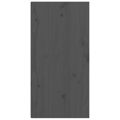 vidaXL Väggskåp grå 30x30x60 cm massiv furu