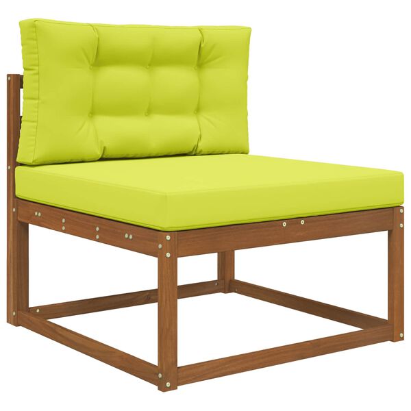 vidaXL Utomhus Soffa Kudde 2 pcs Gr&ouml;n Polyester