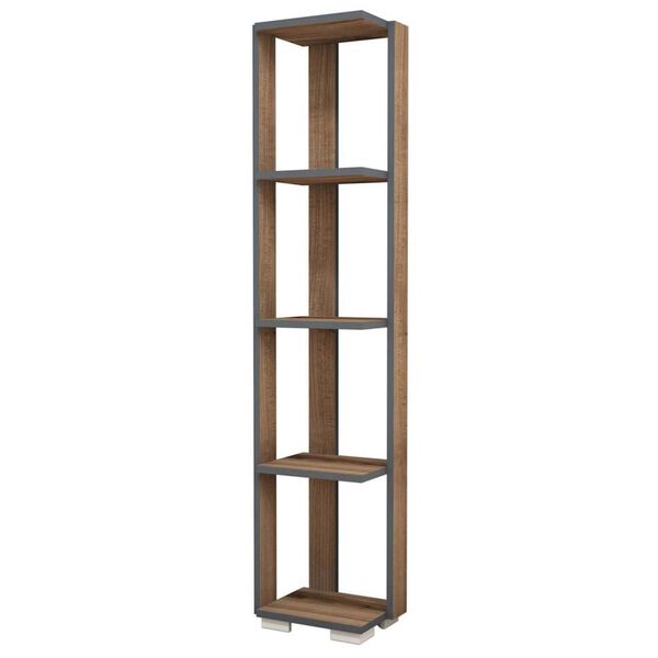 Homemania Bokhylla Nicol 33,6x25,8x153 cm valn&ouml;tstr&auml;