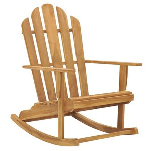 vidaXL D&auml;ckstol massiv teak