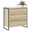 vidaXL Sideboard med l&aring;da Sonoma 79 x 36 x 75.5 cm Konstruerat tr&auml;