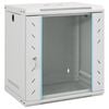 vidaXL 12U N&auml;tverkssk&aring;p v&auml;ggmonterat 19" IP20 53x40x60 mm