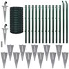 vidaXL Eurofence st&aring;l 25x0,8 m gr&ouml;n