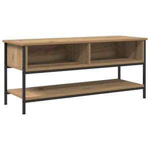 vidaXL TV-b&auml;nkset Artisan Ek 100 x 35 x 45 cm Konstruerat tr&auml;