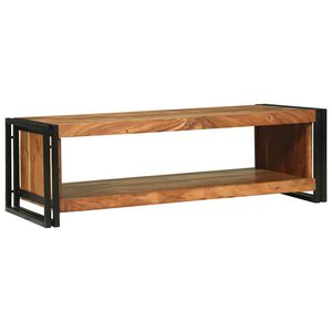vidaXL Kaffeebord Brun 120 x 50 x 38 cm Massivt Akaciatr&auml;