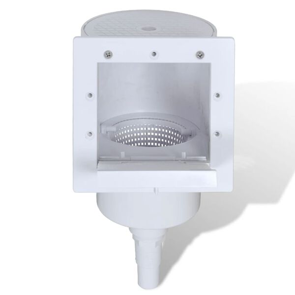 vidaXL Poolskimmer set 8 delar 21x25x30,5 cm