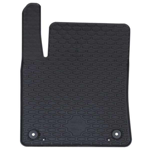 vidaXL Bilmatta 4 pcs Svart passar CITROEN C3 AIRCROSS 2017- Gummi